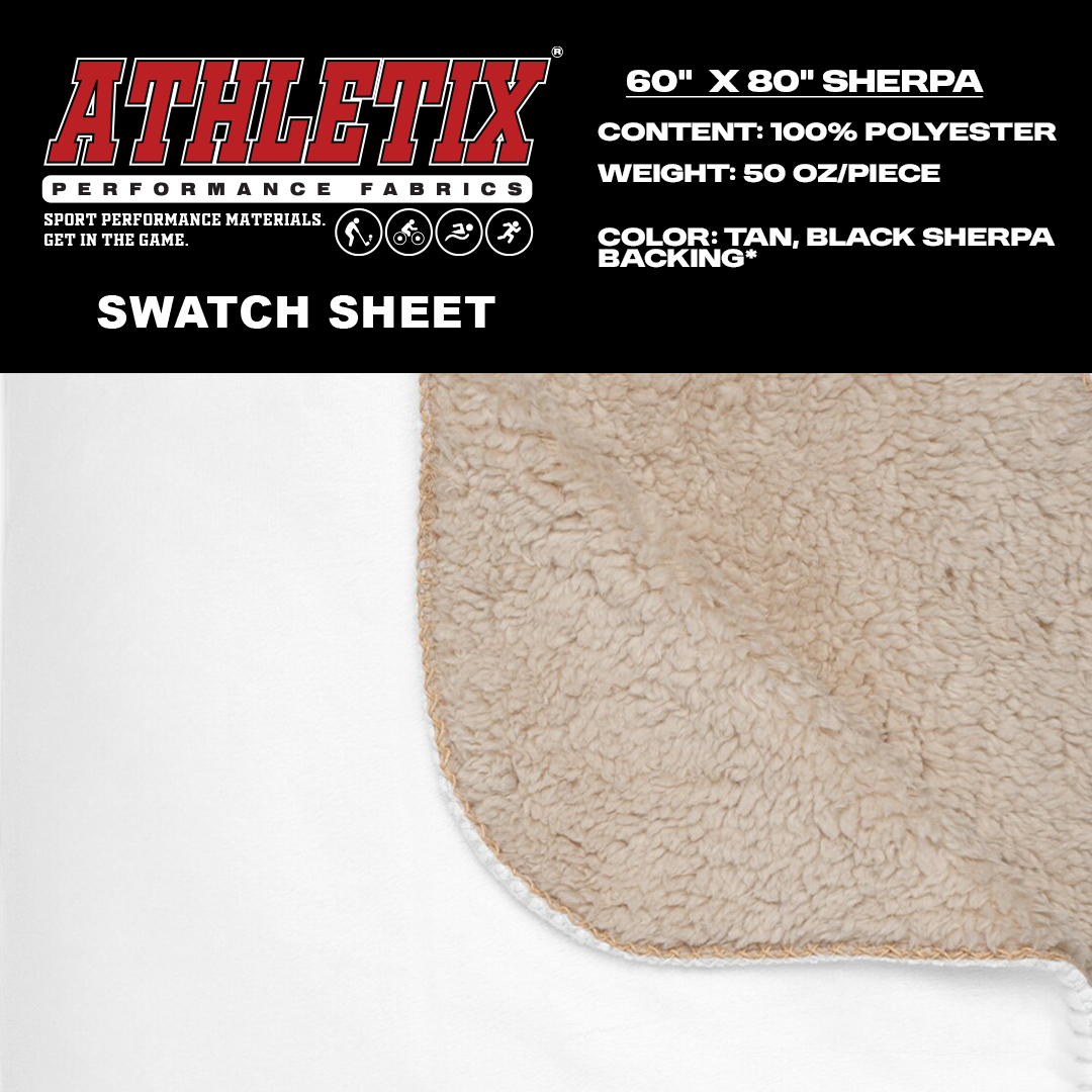 60" x 80" LARGE SHERPA BLANKET