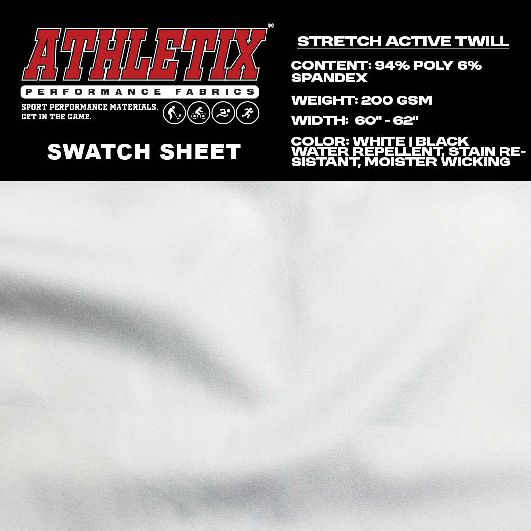 STRETCH ACTIVE TWILL DWR