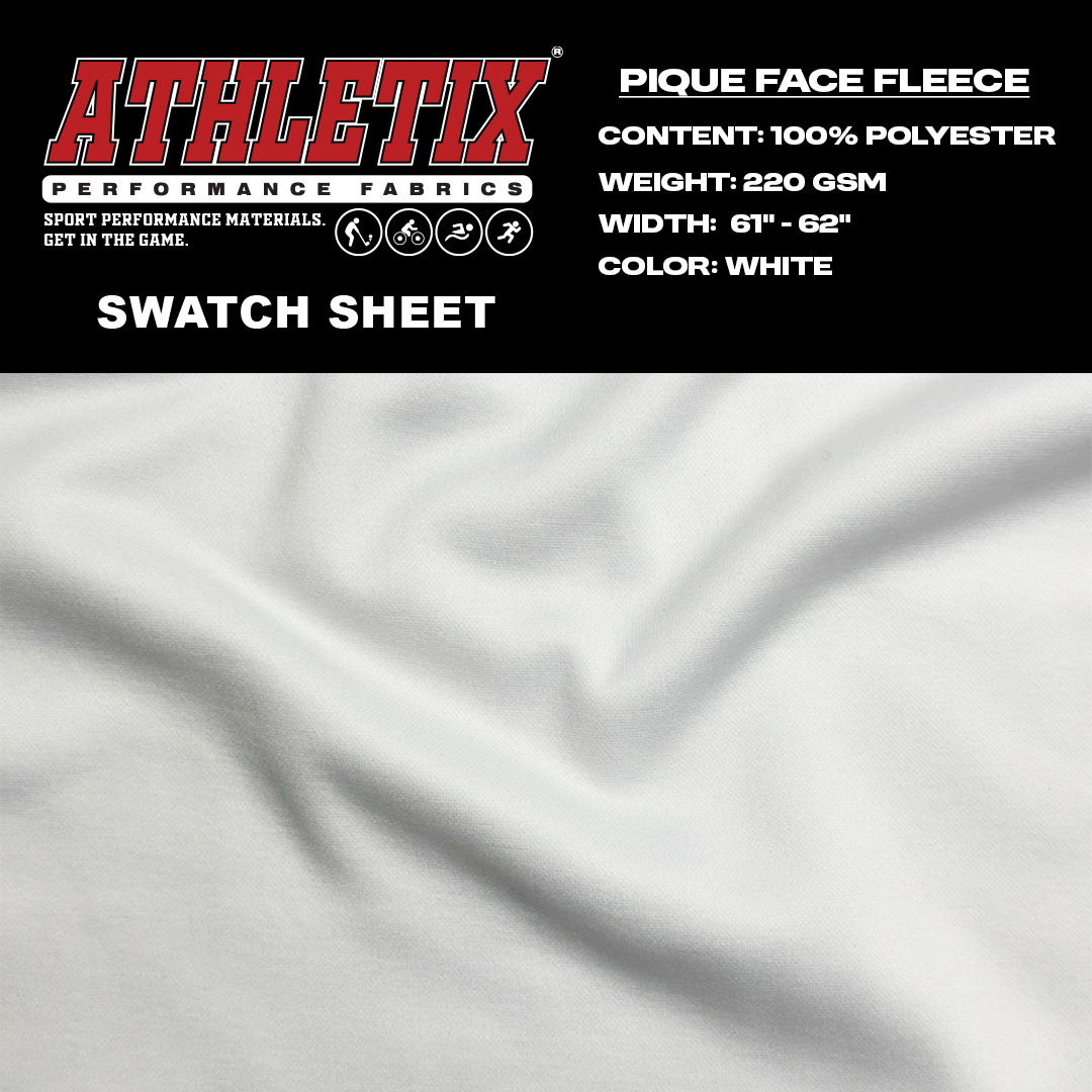 PIQUE FACE FLEECE