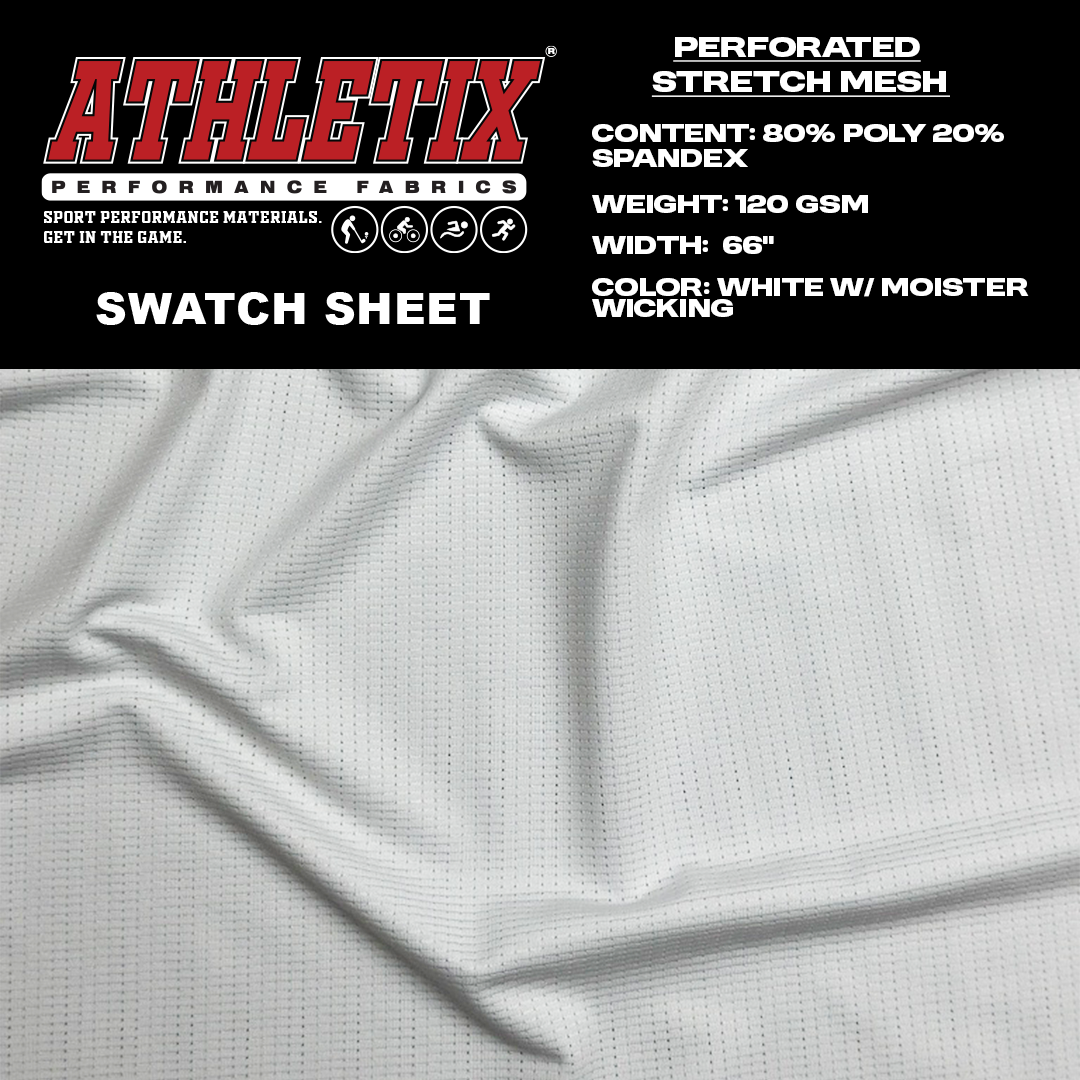 Perforated Stretch Mesh