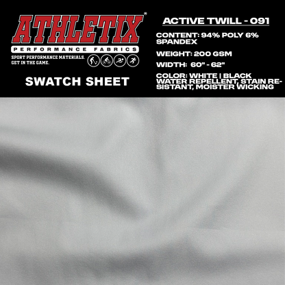 ACTIVE TWILL DWR - 091