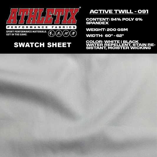 ACTIVE TWILL DWR - 091