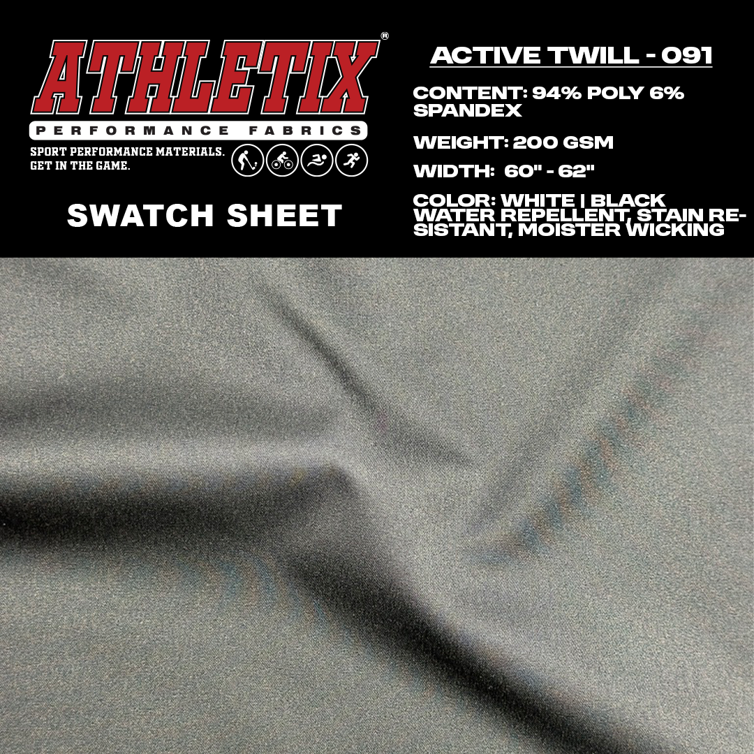 ACTIVE TWILL DWR - 091