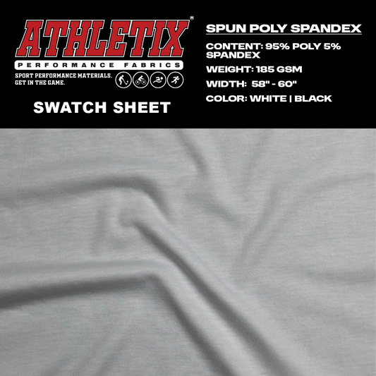 SPUN POLY SPANDEX